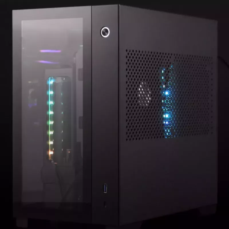 PC korpusas RAIJINTEK PAEAN Mini Mini Tower juodas