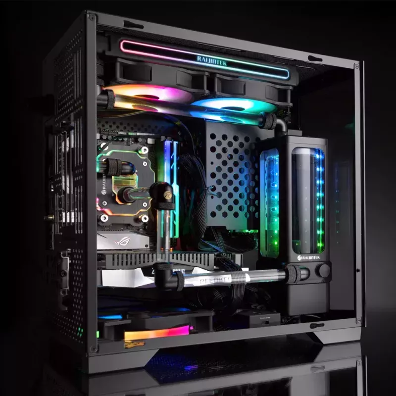 PC korpusas RAIJINTEK PAEAN Mini Mini Tower juodas