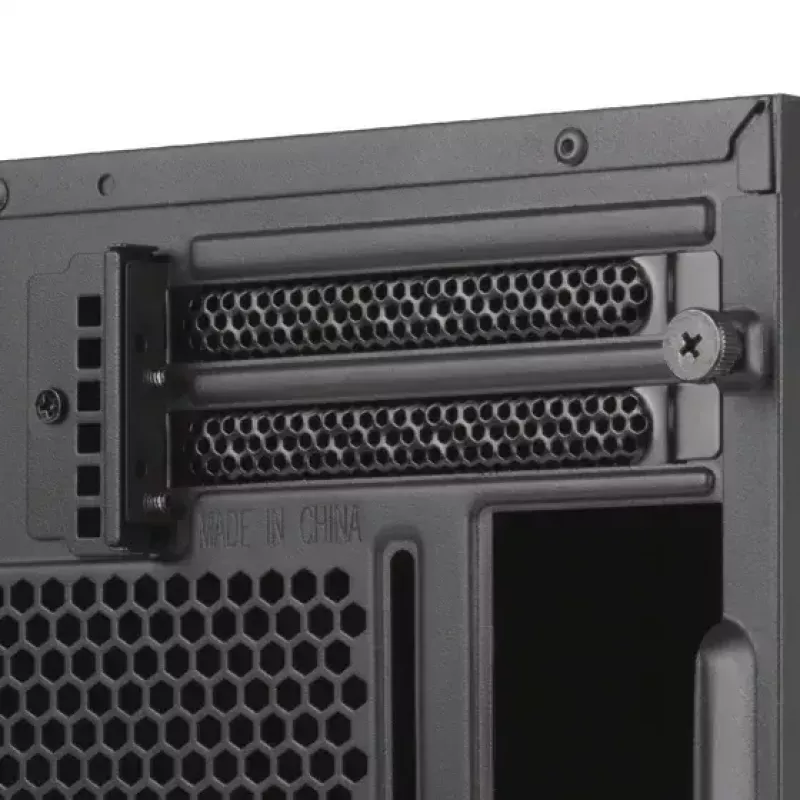 PC Case Sidabrinėstone SUGO 16 Cube Juoda