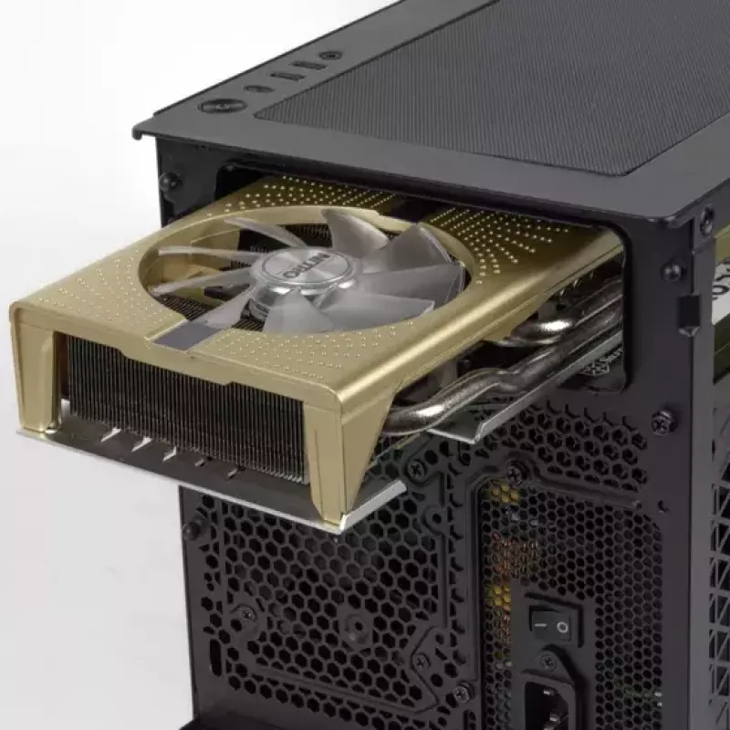 PC Case Sidabrinėstone SUGO 16 Cube Juoda