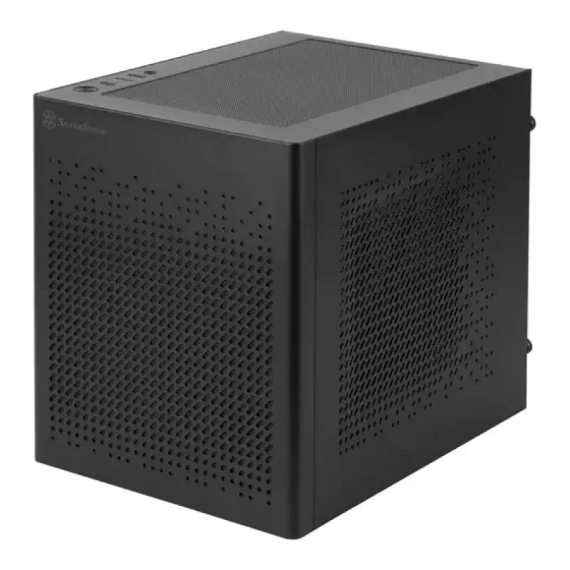 PC Case Sidabrinėstone SUGO 16 Cube Juoda
