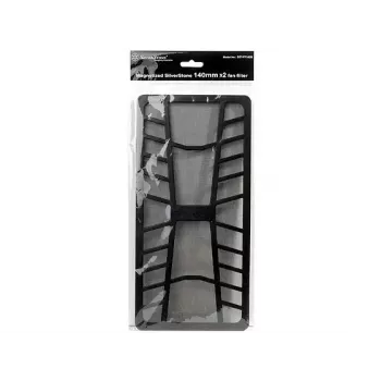 Ventiliatorius SidabrinėSTONE FF142 — 320×155×5 mm, juodas, modelis SSTFF142B