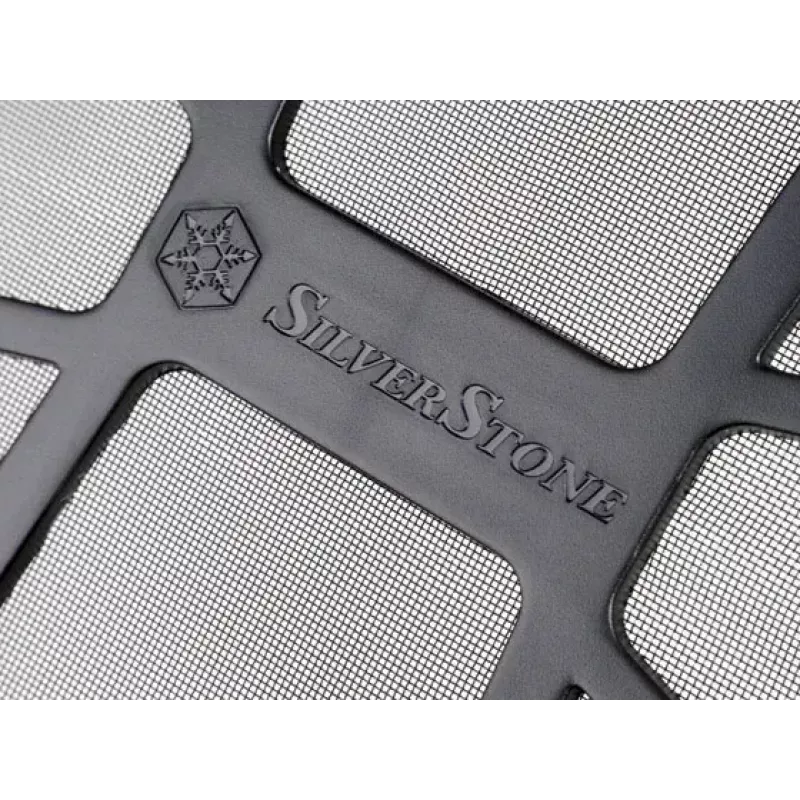 Ventiliatorius SidabrinėSTONE FF142 — 320×155×5 mm, juodas, modelis SSTFF142B