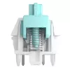 Klaviatūros jungikliai GLORIOUS Lynx Linear Mechanical Switches — 36 vnt., polikarbonatas, žydros spalvos permatomi