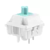 Klaviatūros jungikliai GLORIOUS Lynx Linear Mechanical Switches — 36 vnt., polikarbonatas, žydros spalvos permatomi