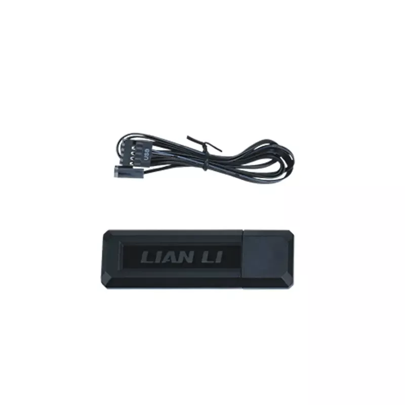 Kompiuterio korpuso ventiliatorius Lian Li 12RCL1W3B 120 mm, 12 V, 2150 RPM, 2.52 mmH2O, Fluid Dynamic Bearing, juodas