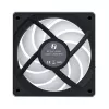 Kompiuterio korpuso ventiliatorius Lian Li 12RCL1W3B 120 mm, 12 V, 2150 RPM, 2.52 mmH2O, Fluid Dynamic Bearing, juodas