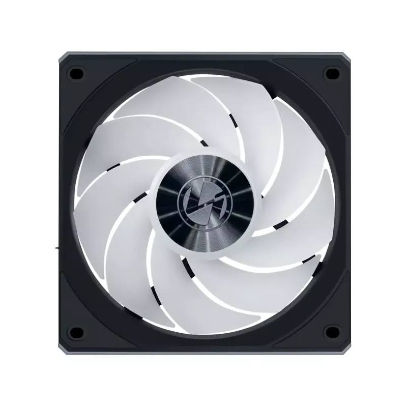 Kompiuterio korpuso ventiliatorius Lian Li 12RCL1W3B 120 mm, 12 V, 2150 RPM, 2.52 mmH2O, Fluid Dynamic Bearing, juodas