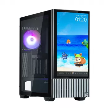 PC korpusas Zalman Z10 DS Midi Tower juodas