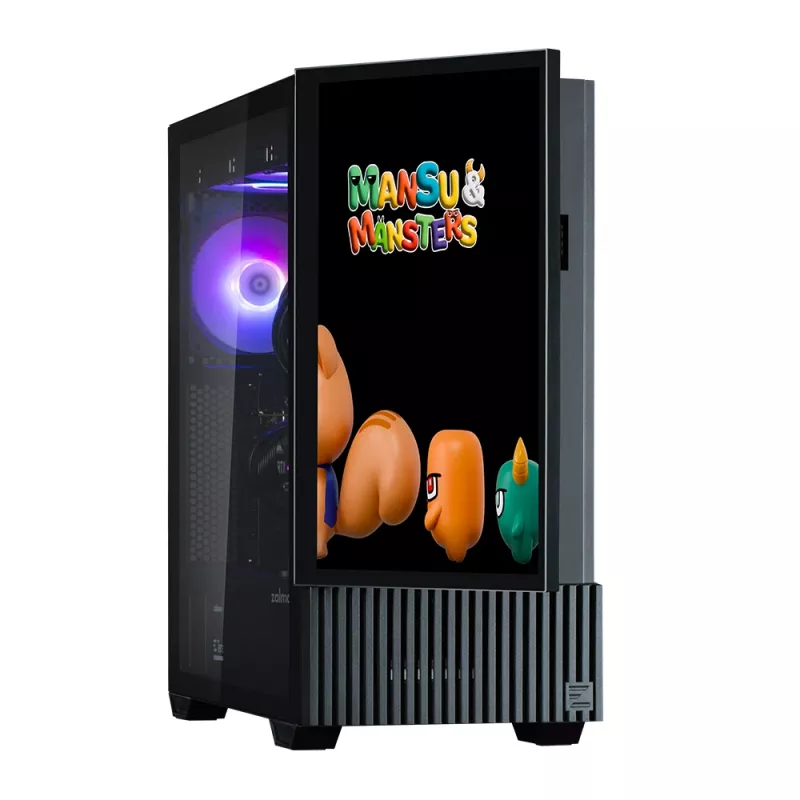 PC korpusas Zalman Z10 DS Midi Tower juodas