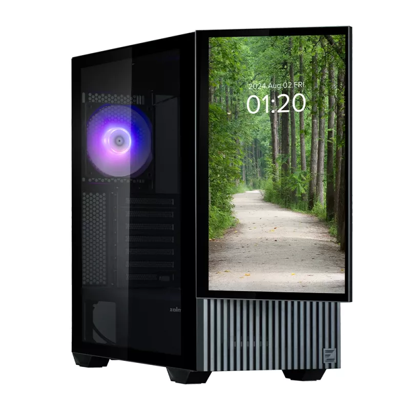 PC korpusas Zalman Z10 DS Midi Tower juodas