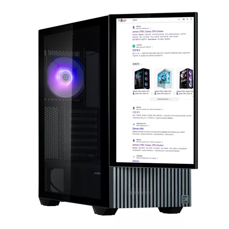 PC korpusas Zalman Z10 DS Midi Tower juodas