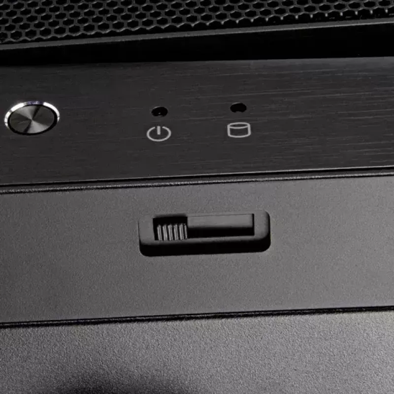 PC Case Sidabrinėstone GD11 HTPC White