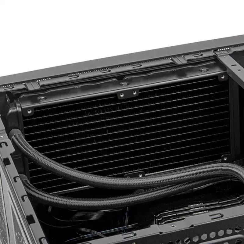 PC Case Sidabrinėstone GD11 HTPC White