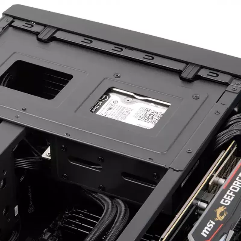 PC Case Sidabrinėstone GD11 HTPC White