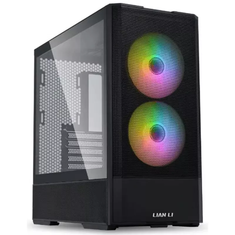 PC dėklas Lian Li Lancool 207 Midi bokštas juodas