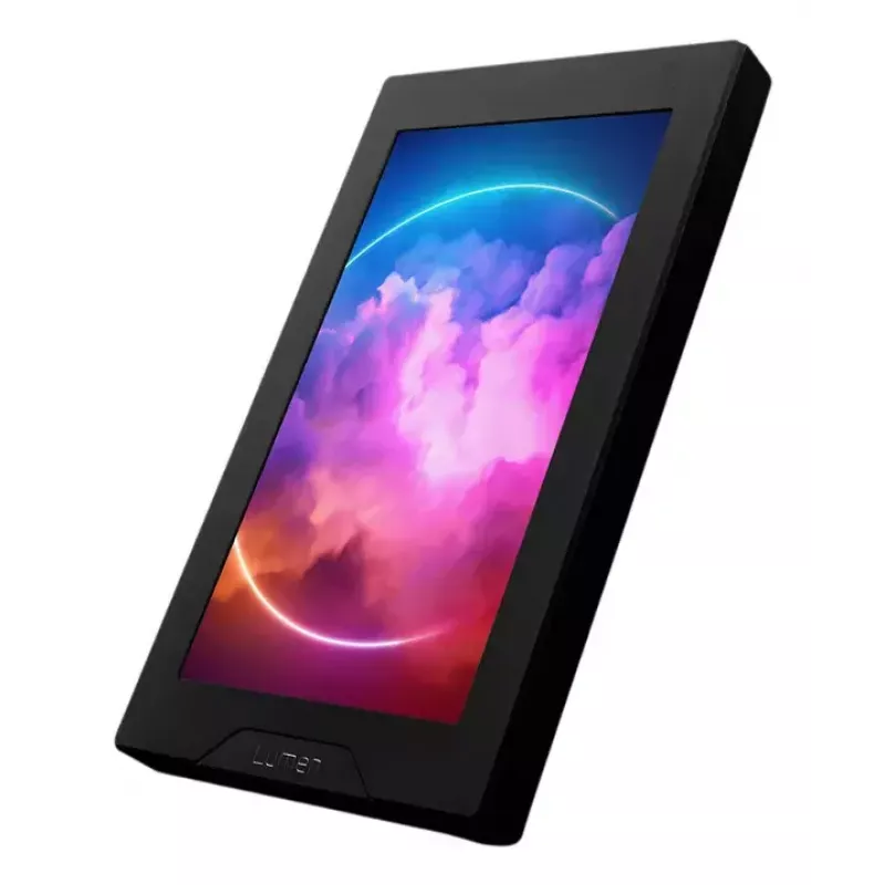 Ekranas EKWB EK-Quantum Lumen 7 col. LCD, aliuminis, juodas, 192×112×16,1 mm