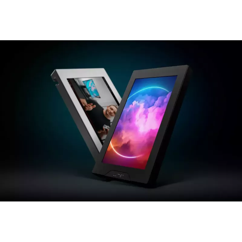 Ekranas EKWB EK-Quantum Lumen 7 col. LCD, aliuminis, juodas, 192×112×16,1 mm
