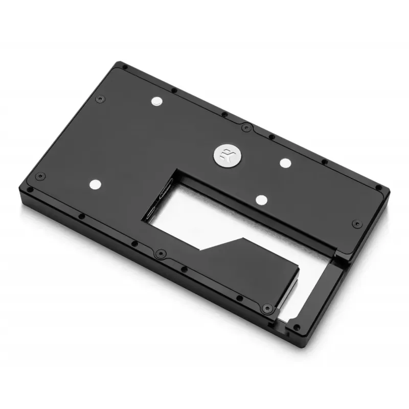 Ekranas EKWB EK-Quantum Lumen 7 col. LCD, aliuminis, juodas, 192×112×16,1 mm