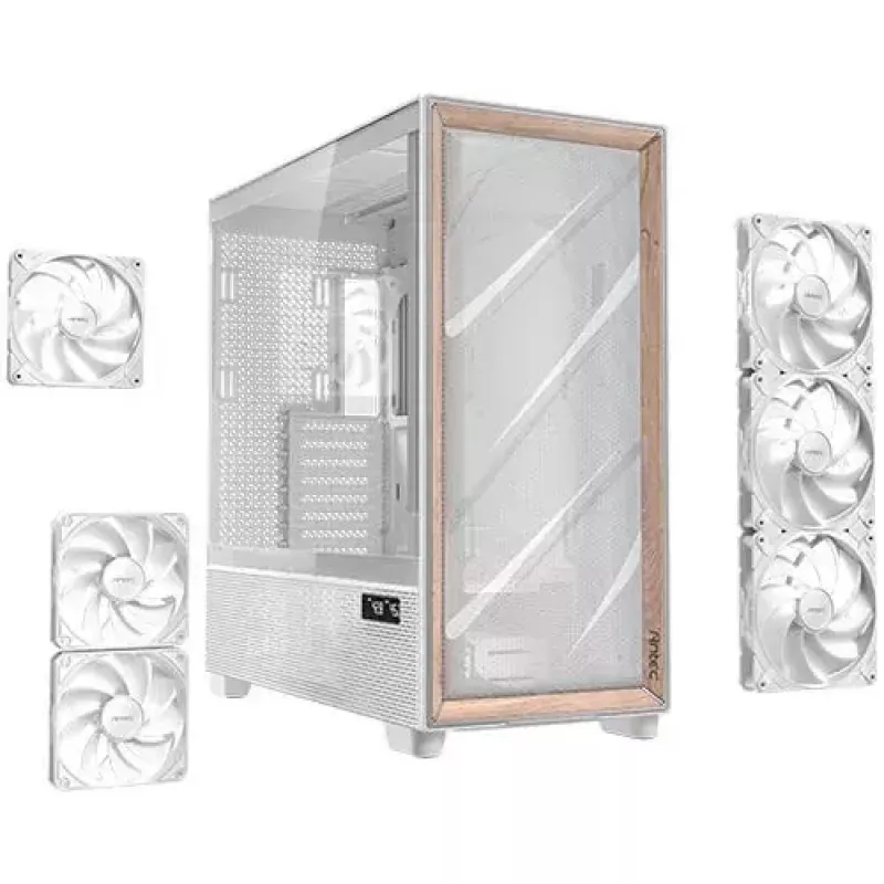 Kompiuterio korpusas Antec FLUX PRO White EUV Full Tower baltas