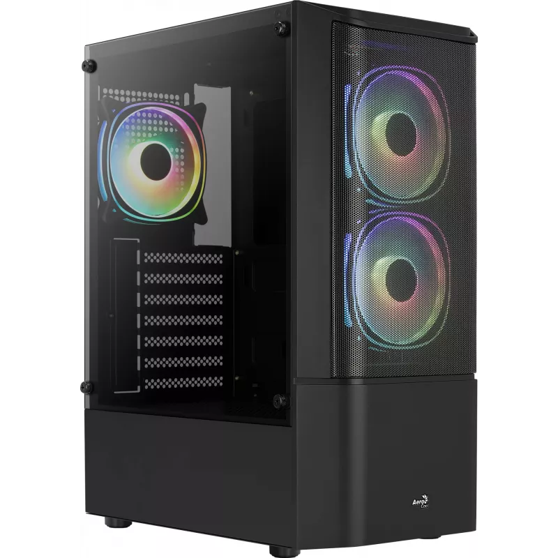 PC korpusas Aerocool Quantum Mesh Midi Tower juodas