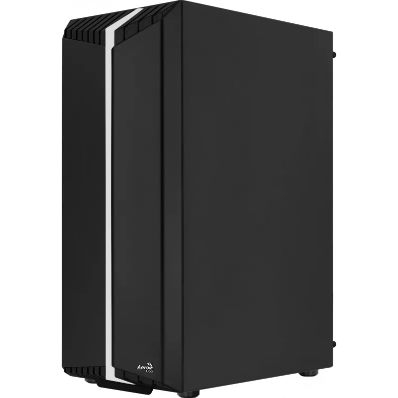 PC korpusas AEROCOOL Bionic Midi Tower — ATX, grūdintas stiklas, 3,5 inch x2 / 2,5 inch x4 lizdai, iki 297 mm GPU, 158 mm CPU aušintuvas, mėlynas LED