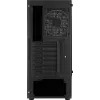 PC korpusas AEROCOOL Bionic Midi Tower — ATX, grūdintas stiklas, 3,5 inch x2 / 2,5 inch x4 lizdai, iki 297 mm GPU, 158 mm CPU aušintuvas, mėlynas LED