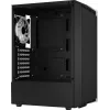 PC korpusas AEROCOOL Bionic Midi Tower — ATX, grūdintas stiklas, 3,5 inch x2 / 2,5 inch x4 lizdai, iki 297 mm GPU, 158 mm CPU aušintuvas, mėlynas LED