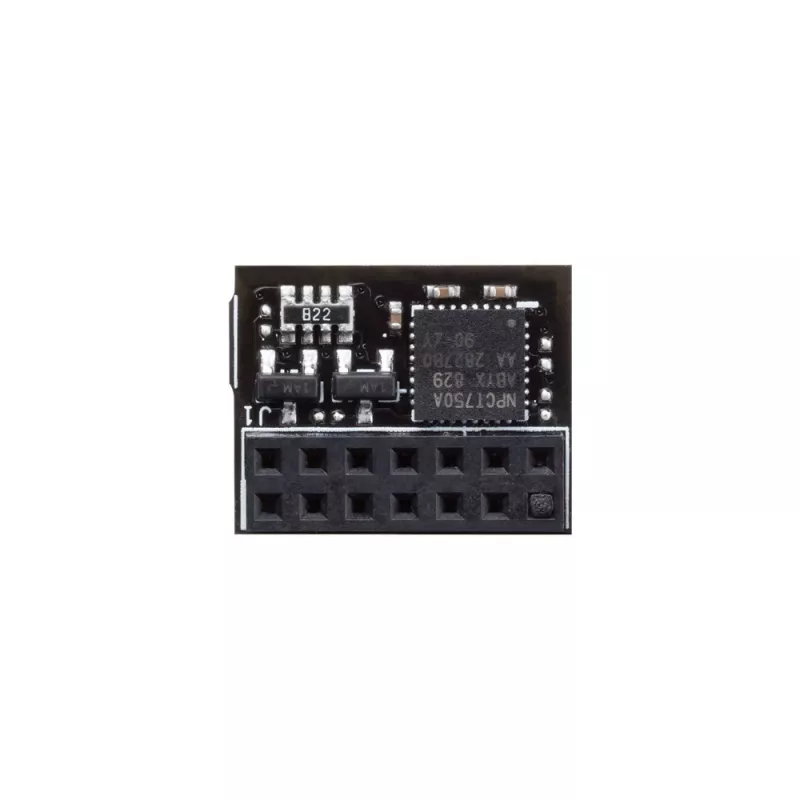 TPM modulis ASUS TPM-SPI 2.0, sąsaja su pagrindine plokšte SPI, plotis 16 mm, gylis 13 mm