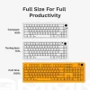 Mechaninė viso dydžio (100 %) laidinė klaviatūra GLORIOUS GMMK 3 — USB, QWERTY, RGB, juoda (US išdėstymas)