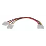 InLine vidinis maitinimo Y laidas 1x 5,25 colio Molex / 2x 5,25 colio Molex 0,20 m