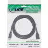 USB 3.2 Gen.1 kabelis A tipo kištukas / B tipo lizdas InLine 35630 3 m juodas