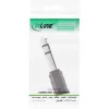 InLine garso adapteris 6,3 mm kištukas / 3,5 mm lizdas stereofoninis, 3,5 mm lizdas, moteriška 3,5 mm jungtis, juodas