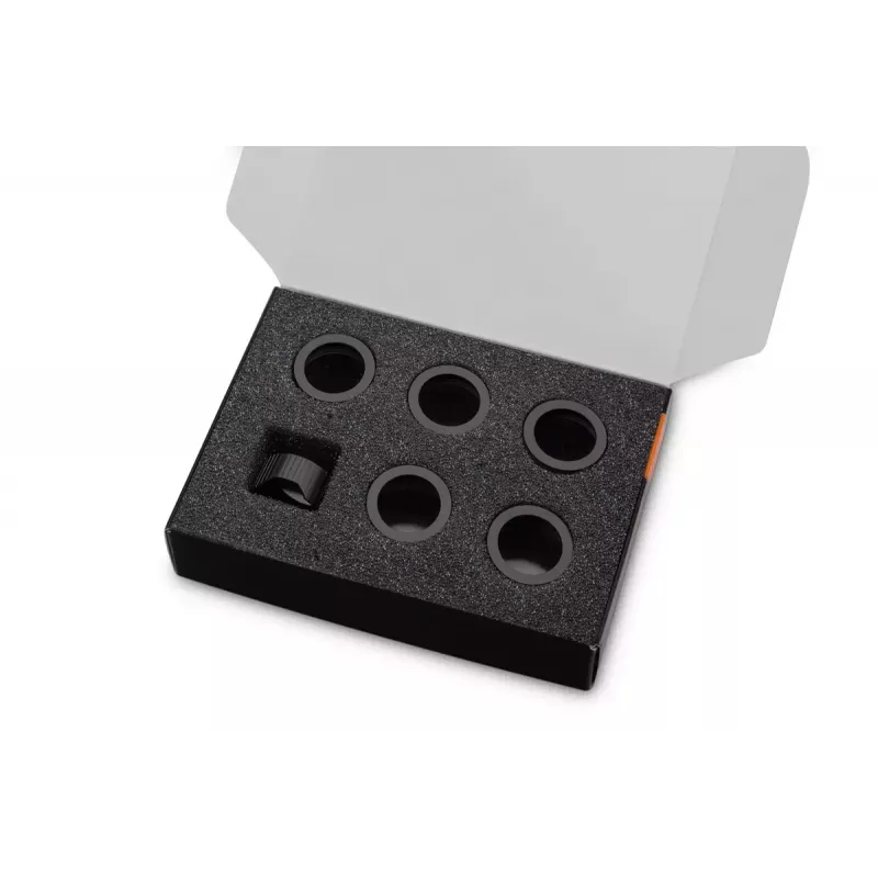 Suspaudimo žiedas EK Water Blocks 3831109836125 Aliuminis Juodas 6 vnt.