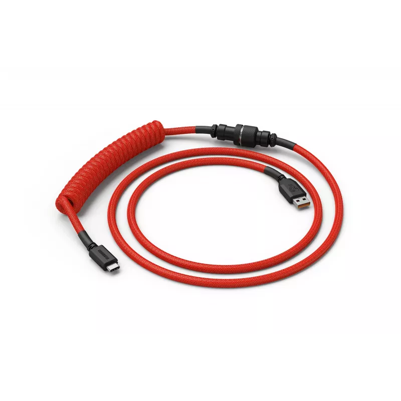 Glorious Gaming Coiled Red 1.37 m