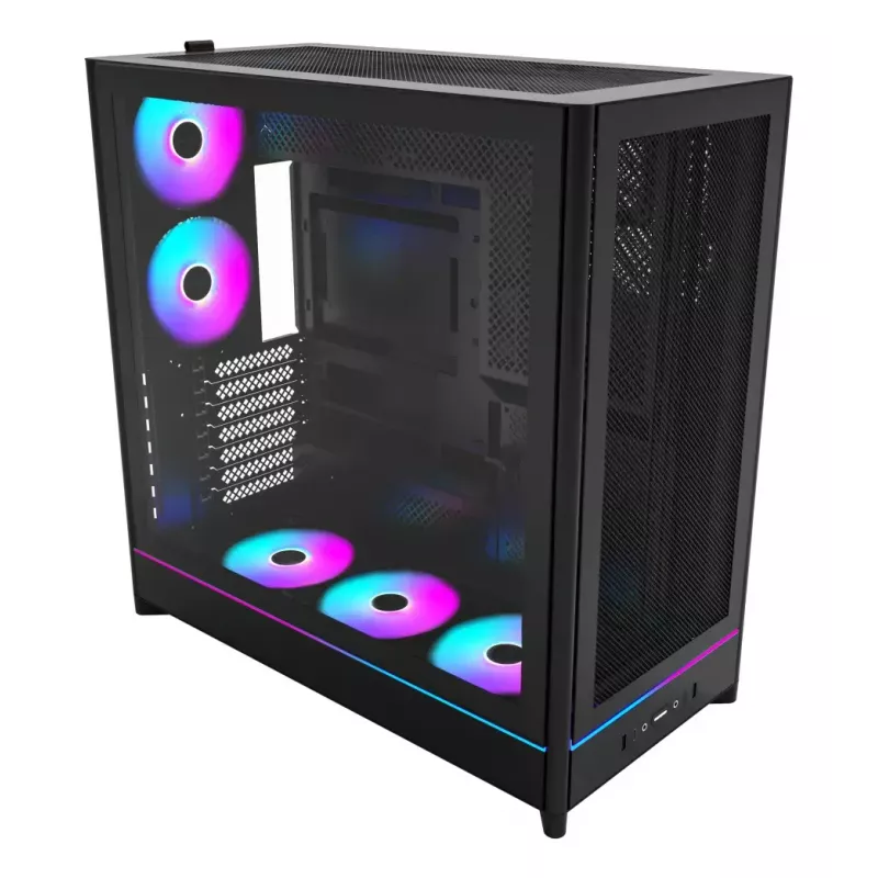 PC korpusas Montech HS01 PRO Midi Tower juodas