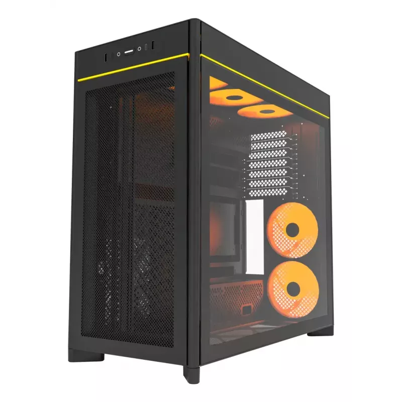 PC korpusas Montech HS01 PRO Midi Tower juodas