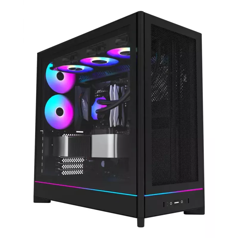 PC korpusas Montech HS01 PRO Midi Tower juodas
