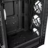 PC Midi Tower Kolink Observatory Lite — juoda, grūdintas stiklas, ATX/Micro-ITX, 3x120 mm priekyje, 1x120 mm gale, 190×400×440 mm