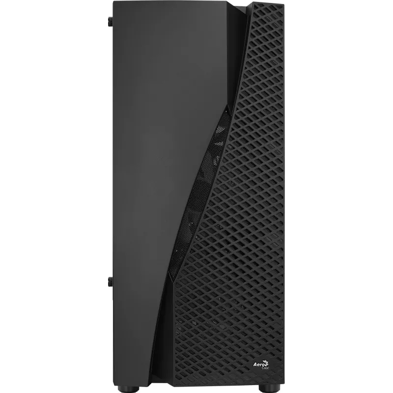 Aerocool WAVEBKV3 ATX PC korpusas, grūdintas stiklas, 4xRGB ventiliatoriai, juodas