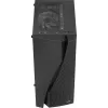 Aerocool WAVEBKV3 ATX PC korpusas, grūdintas stiklas, 4xRGB ventiliatoriai, juodas