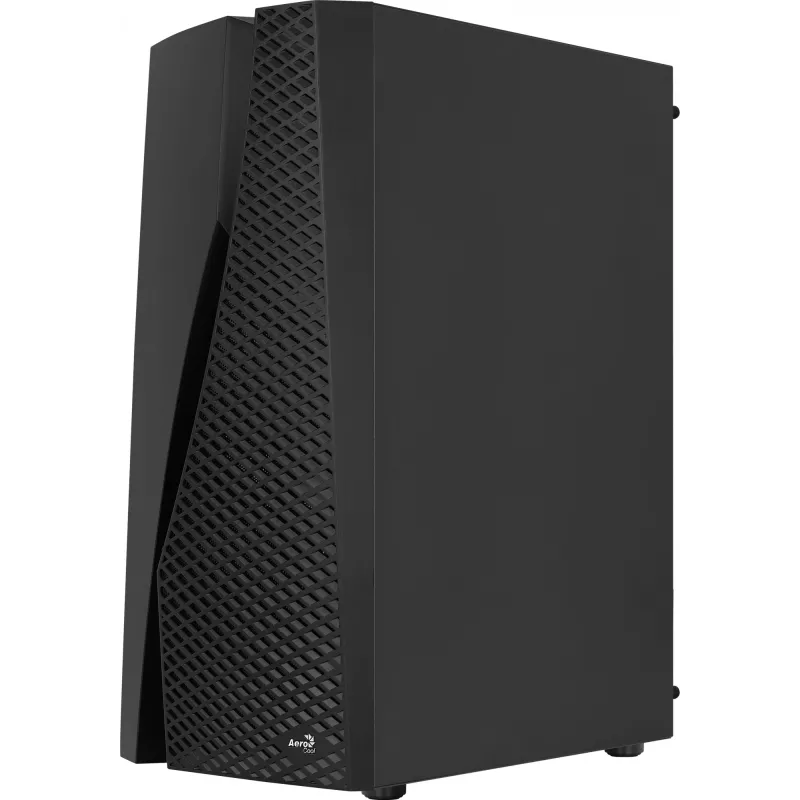 Aerocool WAVEBKV3 ATX PC korpusas, grūdintas stiklas, 4xRGB ventiliatoriai, juodas
