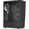 Aerocool WAVEBKV3 ATX PC korpusas, grūdintas stiklas, 4xRGB ventiliatoriai, juodas