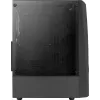 Aerocool WAVEBKV3 ATX PC korpusas, grūdintas stiklas, 4xRGB ventiliatoriai, juodas