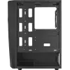 Aerocool WAVEBKV3 ATX PC korpusas, grūdintas stiklas, 4xRGB ventiliatoriai, juodas