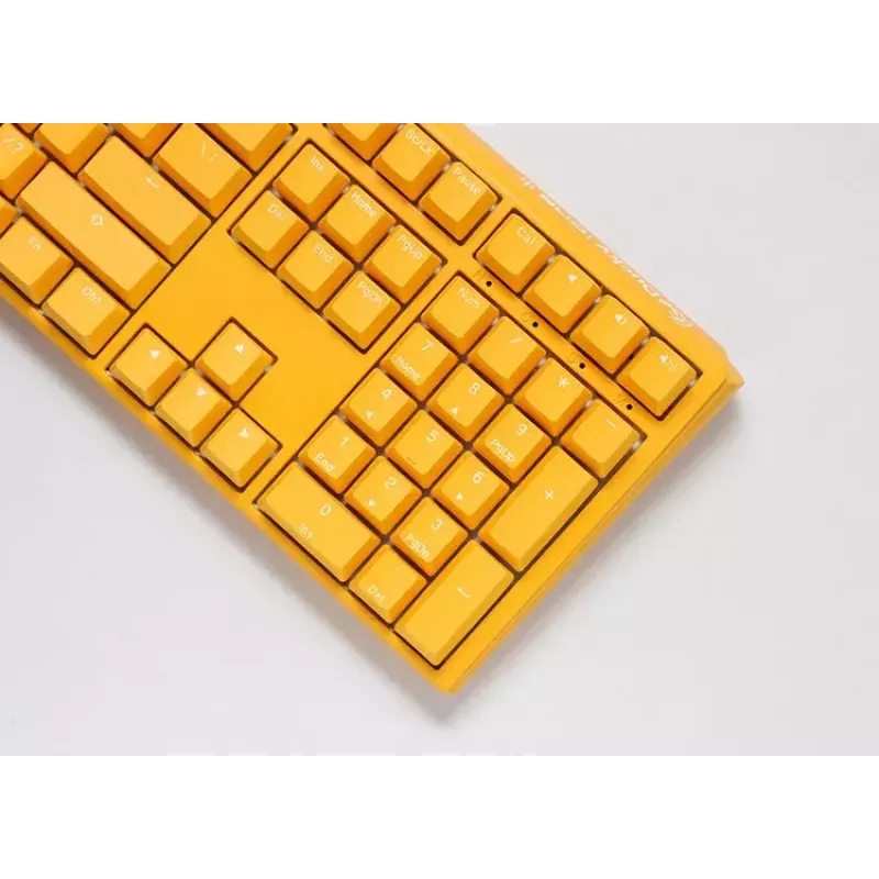 Ducky One 3 Geltona klaviatūra, žaidimų, USB, mechaninė, RGB LED