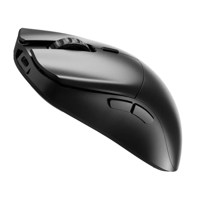 Belaidė žaidimų pelė GLORIOUS Series 2 PRO (dešiniarankiams) — 26 000 DPI, RF belaidė + USB‑C, 4K/8K Hz, 6 mygtukai, juoda