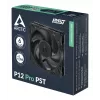 ARCTIC Freezer P12 Pro PST - 120 mm PWM ventiliatorius su laido skirstytuvu