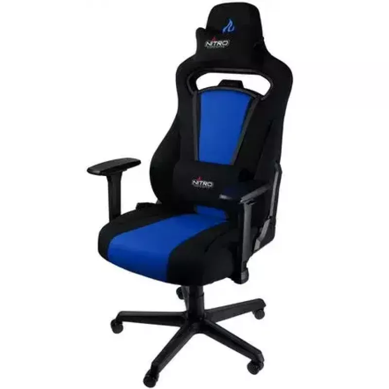 Apmušta sėdynė Nitro Concepts E250 Juoda Blue Reguliuojamo aukščio