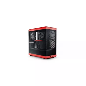 PC korpusas HYTE Y40 Midi Tower juoda, raudona